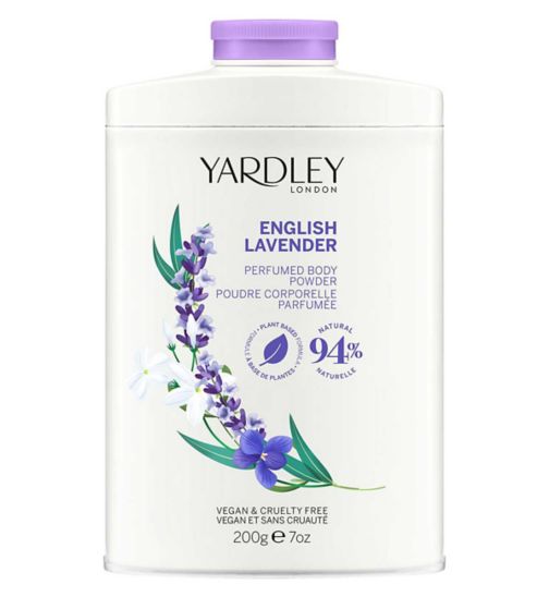 Yardley London English Lavender Perfumed Body Powder 200g
