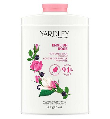 Yardley London English Rose Perfumed Body Powder 200g