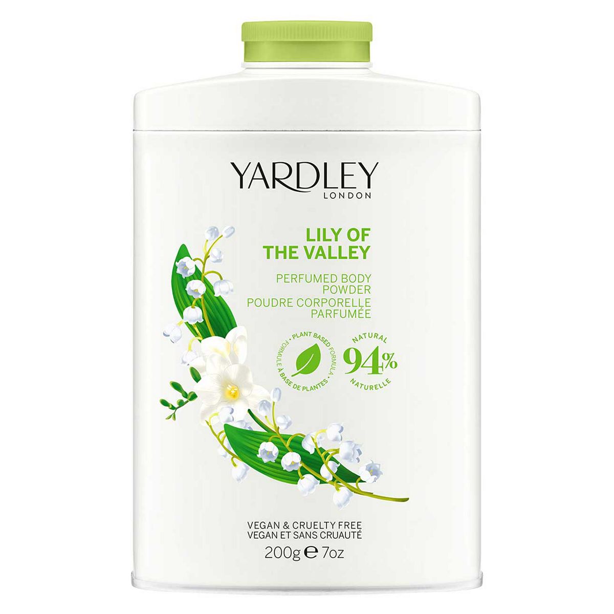 Yardley London Lily Of The Valley Perfumed Body Powder 200g
