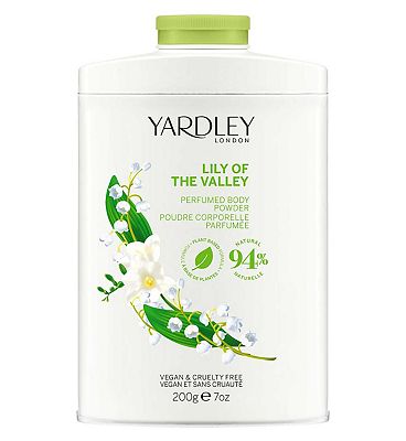 Yardley London Lily of the Valley Perfumed Body Powder 200g