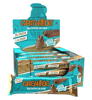 Grenade Carb Killa Bar Chocolate Chip Salted Caramel - 60g x 12 Bars