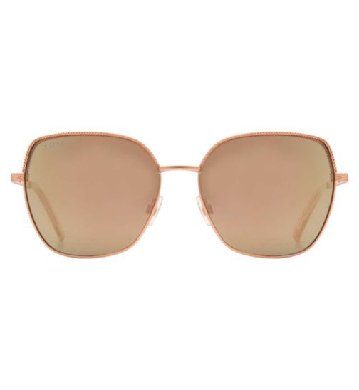 Lipsy Chunky Metal Glam Oversized With Metal Details Sunglasses