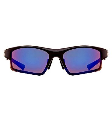 Boots Active Semi Rimless Wrap With Blue Mirror Lens