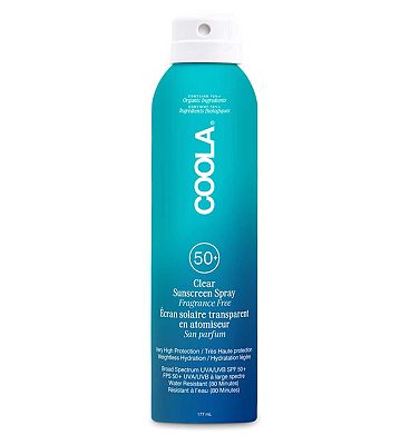 Coola Body Spray SPF50 Unscented 177ml