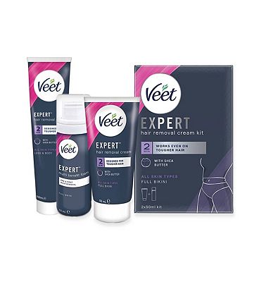 Veet Expert Bikini Kit & Cream Bundle