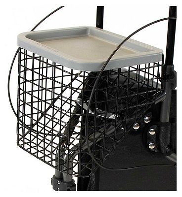 NRS Healthcare Basket And Tray Set For 3 Wheel Rollator