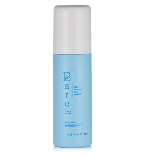 Bare By Vogue Face Tanning Mist Light 125ml