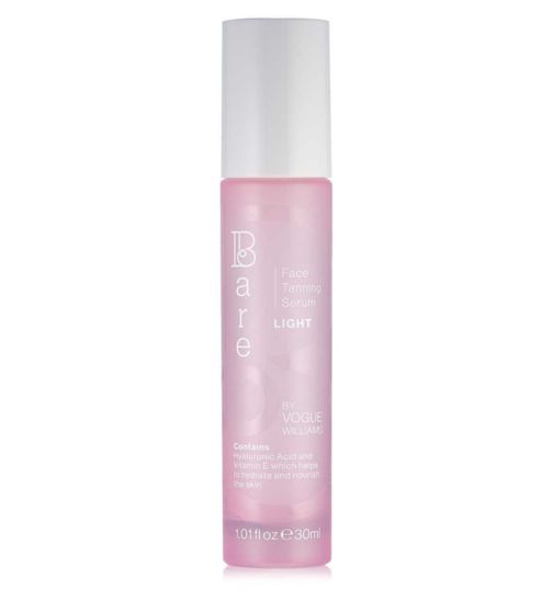 Bare By Vogue Face Tanning Serum Light 30ml