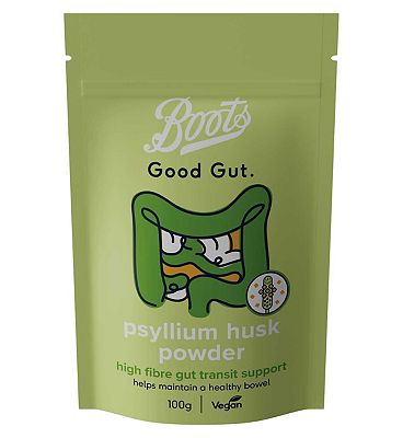 Boots Good Gut Psyllium Husk Powder 100g