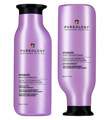 Pureology Hydrate Shampoo and Conditioner Moisturising Bundle For Dry Hair