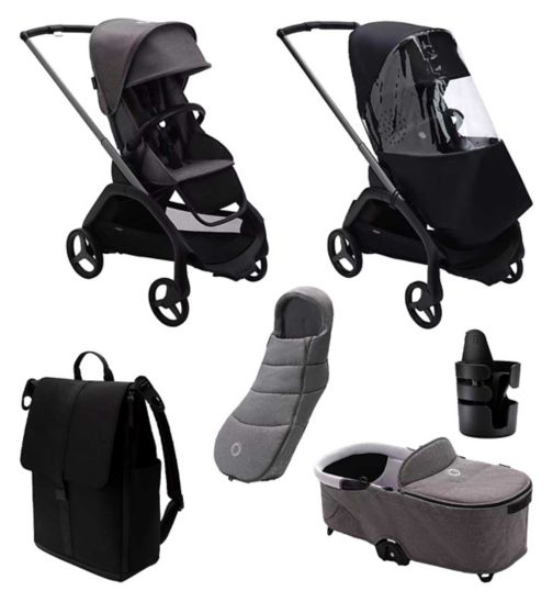 Bboo drgnfly carrycot complete mdnte blk;Bugaboo Changing Backpack - Midnight Black;Bugaboo Changing Backpack Midnight Black;Bugaboo Cup Holder;Bugaboo Cup Holder;Bugaboo Dragonfly Essentials Bundle - Graphite Grey;Bugaboo Footmuff Midnight Black;Bugaboo Footmuff Midnight Black;Bugaboo dragonfly carrycot complete midnight black;Bugaboo dragonfly rain cover;Bugaboo dragonfly rain cover;Bugaboo dragonfly urban city pushchair graphite grey melange;Bugaboo dragonfly urban city pushchair grey melang