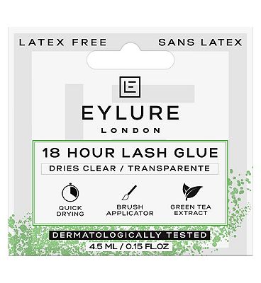Eylure 18H Glue Brush Applicator - Clear
