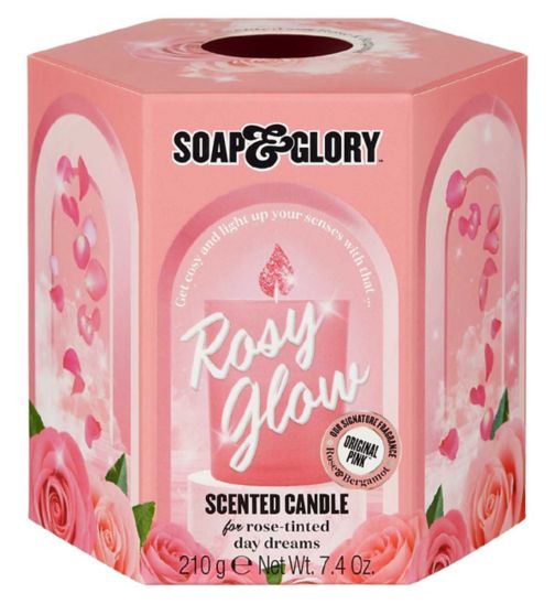 Soap & Glory Rosy Glow Scented Candle