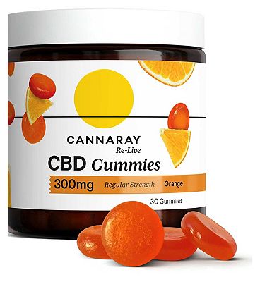 Cannaray Bright Days CBD Gummies 300mg - 30 Gummies