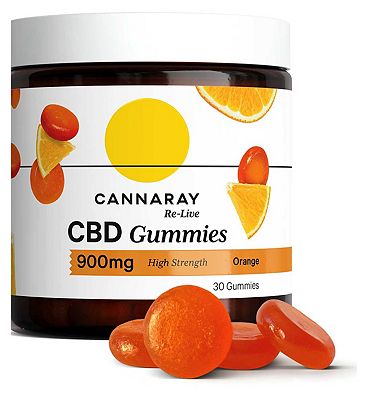 Cannaray Bright Days CBD Gummies 900mg - 30 Gummies