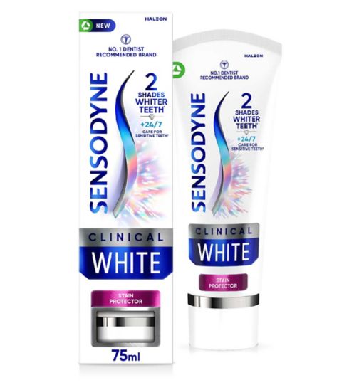 Sensodyne Clinical White Stain Protector Toothpaste - 75ml