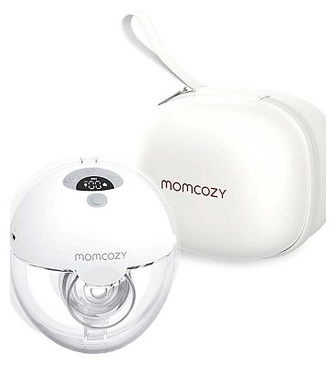 Wearable Breastfeeding– Hands Free Portable,3 Modes & 12 Levels Electric  Breast Pump – LCD Screen, No Leakage, Low Noise, 27mm Default/24mm Flange