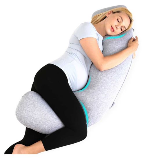 Momcozy J-shaped Maternity Body Pillow