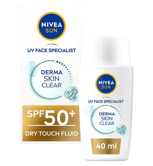 NIVEA SUN UV Face Derma Blemish Control Anti-Blemish Complex Sun Fluid SPF50+ 40ml