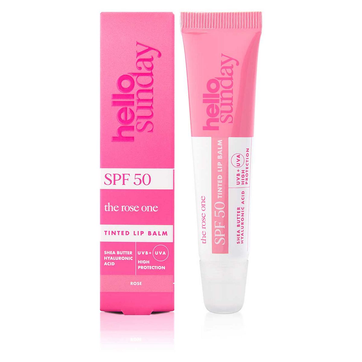 Hello Sunday The Rose One - Tinted Lip Balm Spf50 15ml