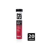 Phizz Cherry + Caffeine Boost 3-in-1 Hydration, Electrolytes and Vitamins Effervescent Tablets - 20 Tablets