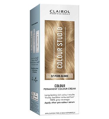 Clairol Colour Studio Step 2 Permanent Colour Cream 9/1 Pearl Blonde 50ml