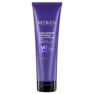 REDKEN Color Extend Blondage Express Anti-Brass Hair Mask, For Blonde ...