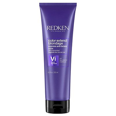 Click to view product details and reviews for Redken Color Extend Blondage Express Anti Brass Hair Mask For Blonde Hair Violet Pigment 250ml.