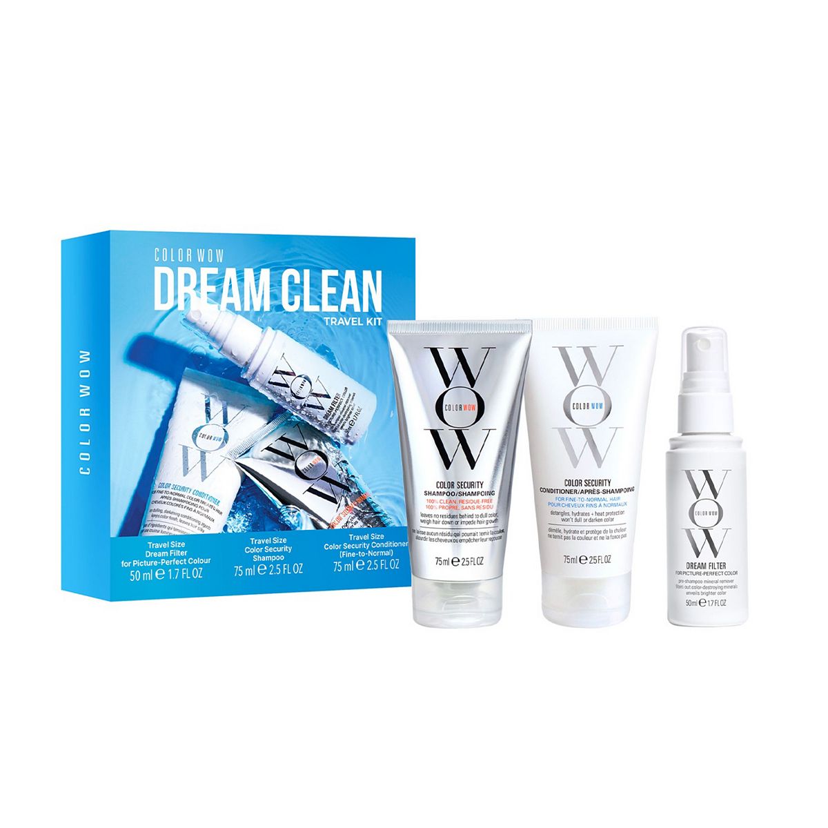 Color Wow Dream Clean Travel Kit