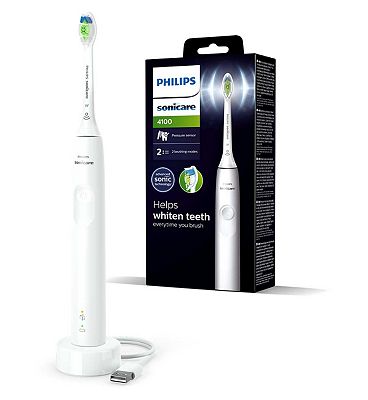 Philips Sonicare 4100 Electric Toothbrush White  - HX3681/33