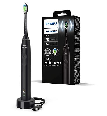 Philips Sonicare 4100 Electric Toothbrush Black - HX3681/54
