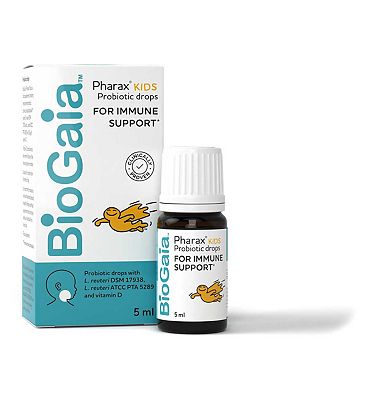 Click to view product details and reviews for Biogaia Pharax Kids Drops With Vitamin D3 5ml.