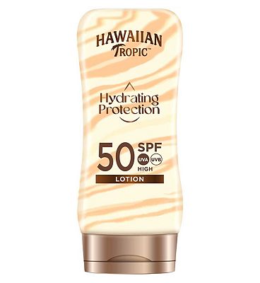 Hawaiian Tropic Hydrating Protection Sunscreen Lotion SPF 50 180ml