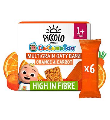 Piccolo Oaty Bar Carrot & Orange 20g 6s