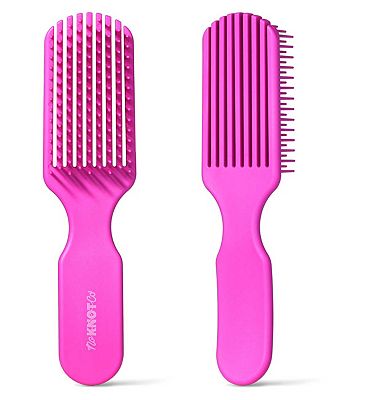 No Knot Co Mini Detangler Magenta