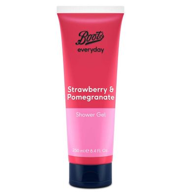 Boots Everyday Strawberry & Pomegranate Shower Gel 250ml