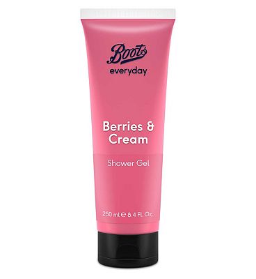 Boots Everyday Berries & Cream Shower Gel 250ml (2)