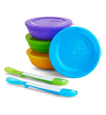 Munchkin love a bowls and spoon set