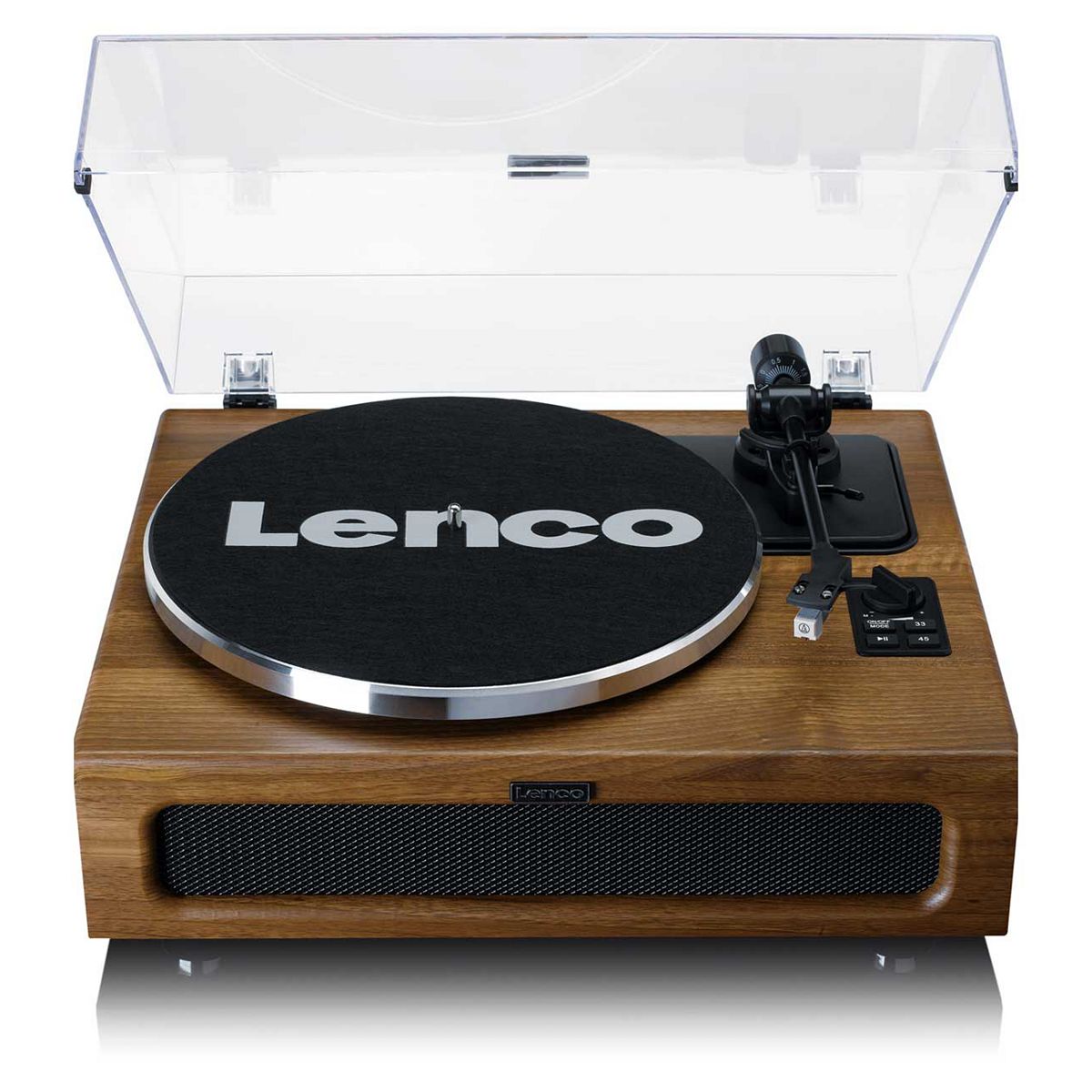 Lenco Ls-410Wa Turntable With Bluetooth And Built-In Speakers - Walnut