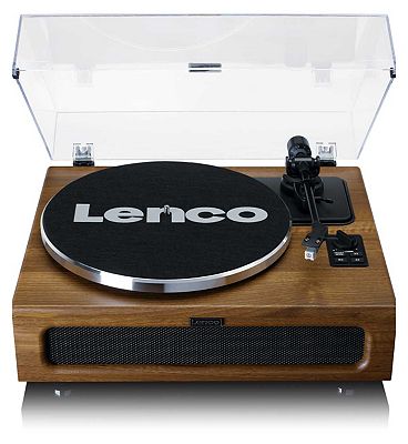 Lenco LS-410WA Turntable With Bluetooth And Built-in Speakers - Walnut