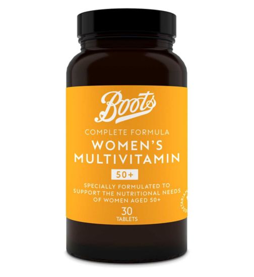 Boots Multivitamins for Women 50+ - 30 Tablets
