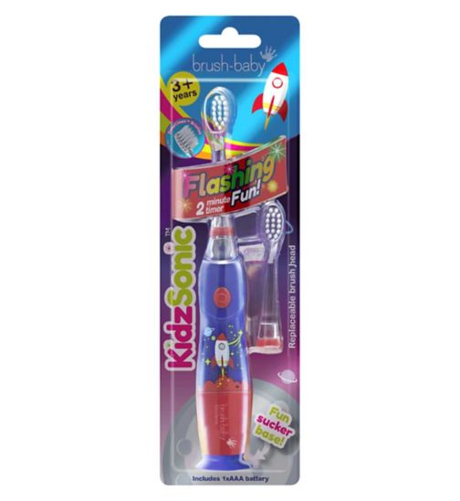 brush-baby Kidz Sonic Battery Toothbrush 3+ years