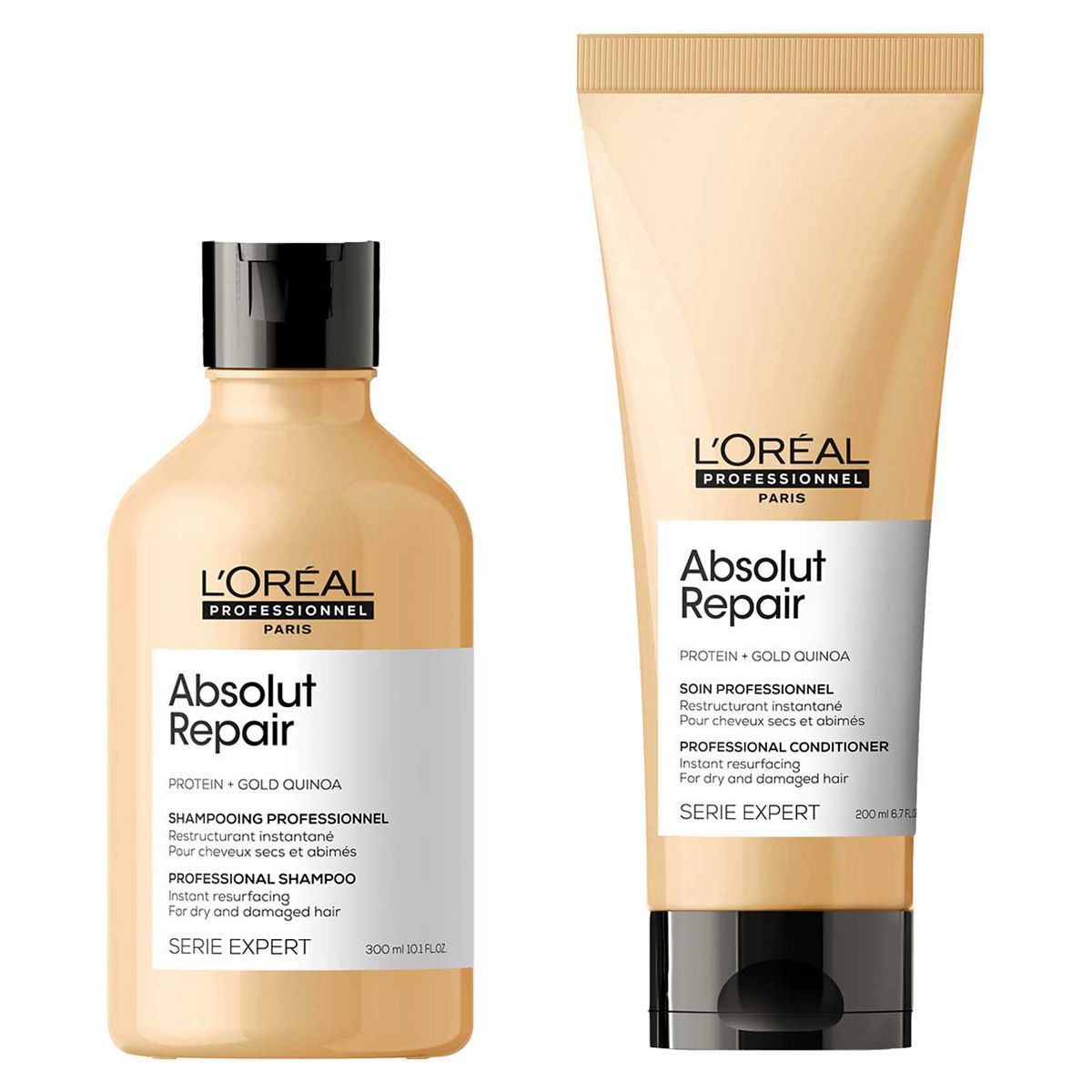 L'Oreal Professionnel Serie Expert Absolut Repair Shampoo And Conditioner Duo For Dehydrated Hair