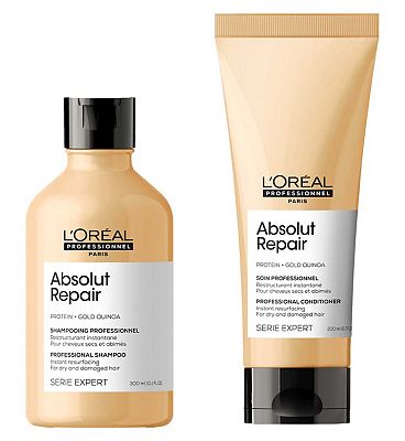 L'oral Professionnel Serie Expert Absolut Repair Shampoo And Conditioner Duo For Dehydrated Hair