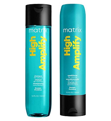 Matrix High Amplify Volumising Shampoo and Conditioner for fine, flat hair