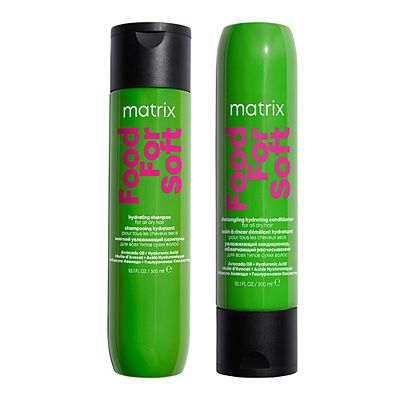 Matrix Food for Soft Shampoo & Conditioner with Avocado Oil & Hyaluronic Acid for Dry Hair