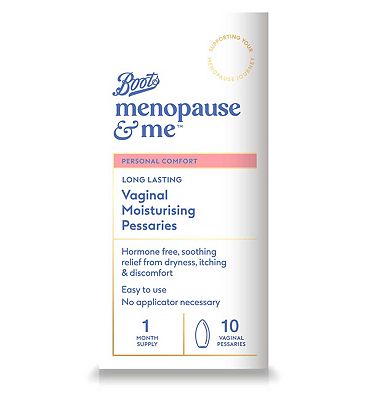 Boots Menopause & Me Vaginal Moisturising Pessaries