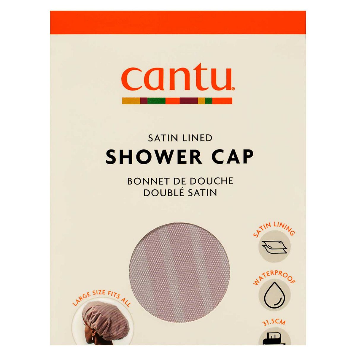 Cantu Satin Lined Shower Cap