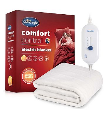 Silentnight Comfort Control Electric Blanket Single Boots