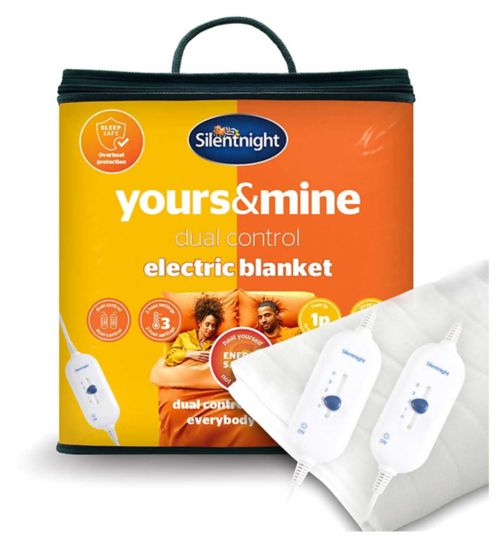 Silentnight Yours & Mine Electric Blanket Super King